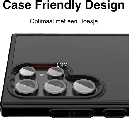 2x Protecteur d'écran pour appareil photo Samsung A14 - Caméra de protection en verre - Glas de couverture d'écran