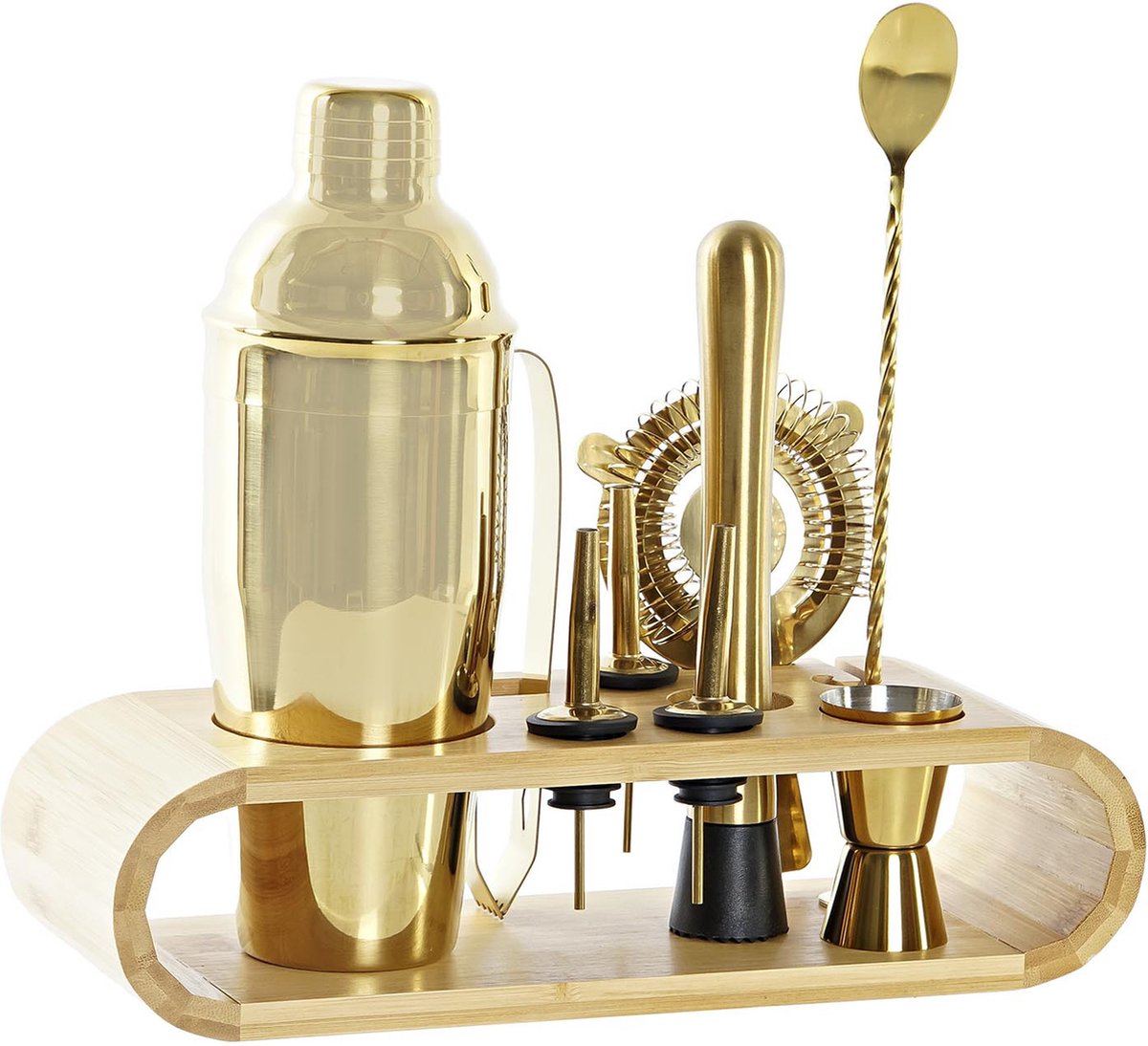 KitchenBrothers Cocktail Shaker Set - 25 pièces - Set complet