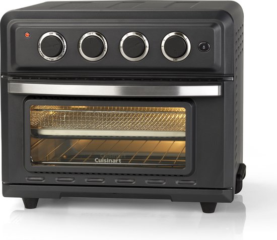 Fabrikant Authenticatie hand Cuisinart Air Fryer en Hete Lucht Mini Oven TOA60E - 7 Programma's - 90  seconden... | bol.com