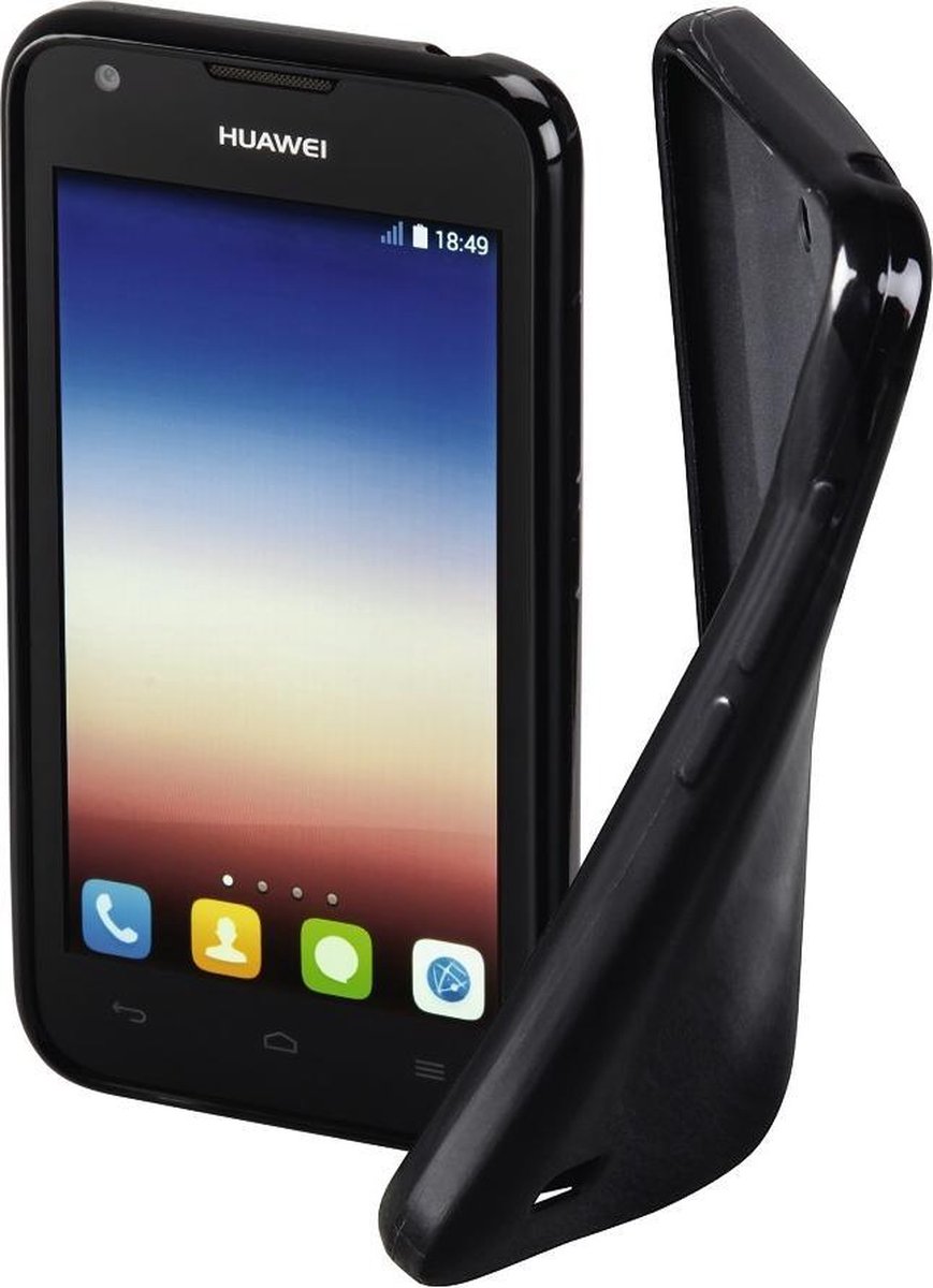 Hama Cover Crystal Huawei Ascend Y550 Zwart