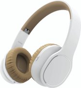 Hama Bluetooth®-koptelefoon "Touch", on-ear, microfoon, touch-control, wit/beige