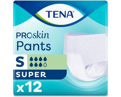 4x TENA Pants Super ProSkin Small 12 stuks