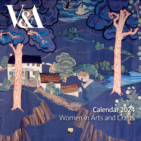 Calendrier V&a Women in Arts and Crafts 2024, Flametree