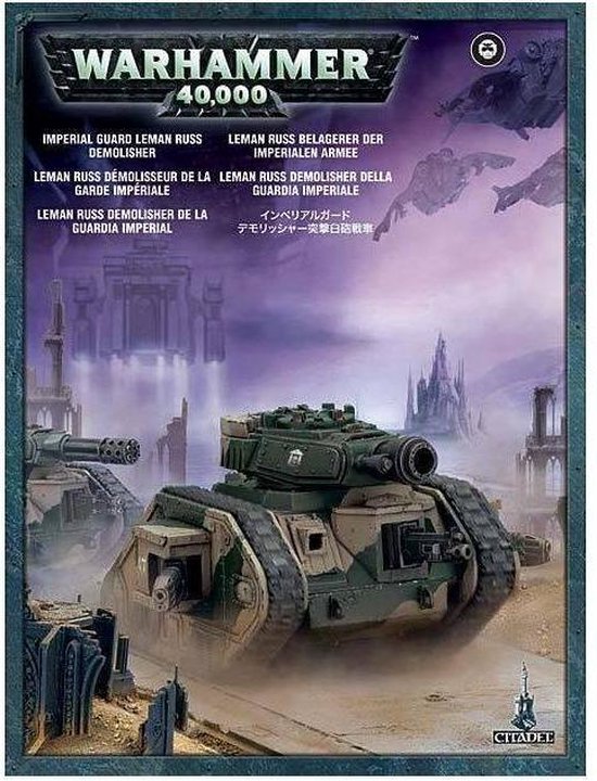 Warhammer 40.000 - Astra Militarum: Leman Russ Demolisher | bol.com