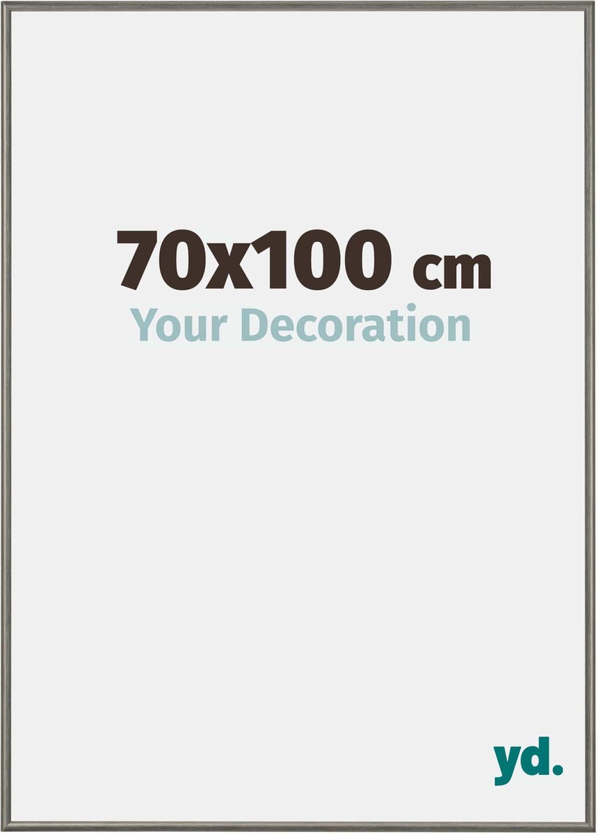 yd. Your Decoration - Fotolijst 70x100 cm - Aluminium - Mercury Structuur - New York