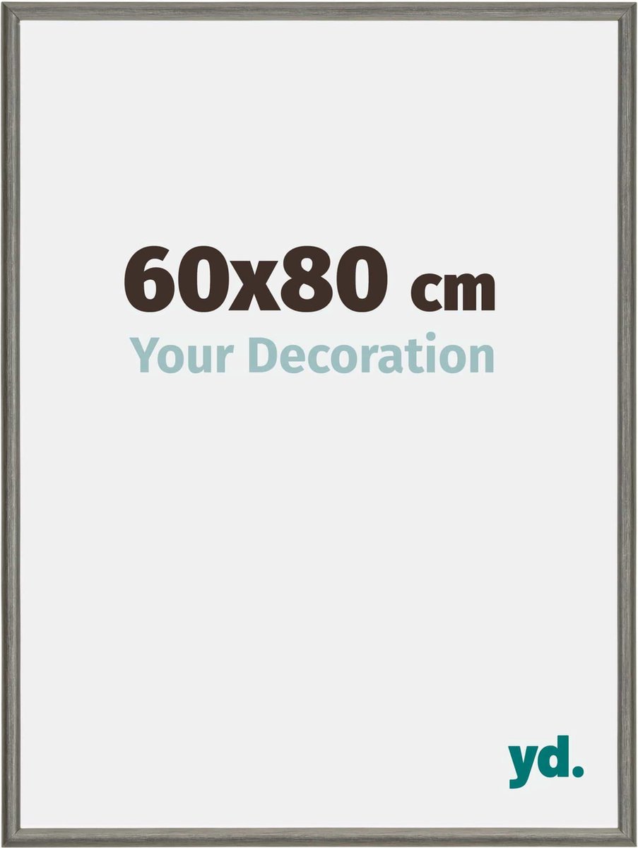 yd. Your Decoration - Fotolijst 60x80 cm - Aluminium - Mercury Structuur - New York