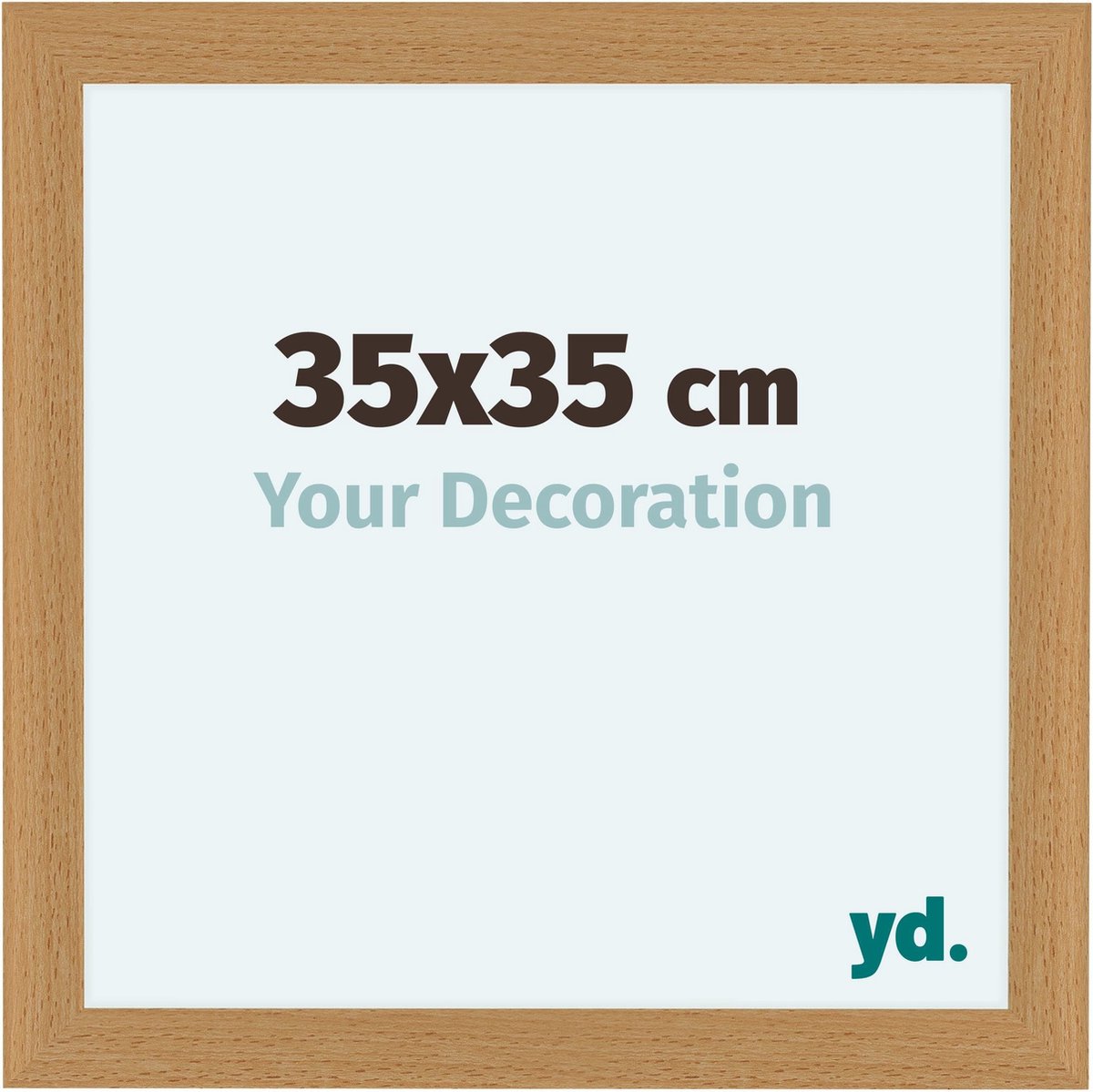 yd. Your Decoration - Fotolijst 35x35 cm - MDF - Beuken - Como
