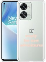 Cazy Hoesje geschikt voor OnePlus Nord 2T New Adventures