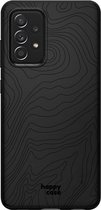 HappyCase Flexibel TPU Hoesje met leuke Fine Lines print | Geschikt voor Samsung Galaxy A52(S) | Stijlvolle Back Cover