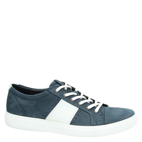 ECCO Men's Soft 7 Perf Tie in Moon Rock - Chiappetta Shoes