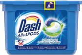 Dosettes de détergent Dash All in1 Whiter Than Wit - Value Pack - 3 x 16 lavages