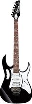 Elektrische gitaar Ibanez Steve Vai JEMJR-BK Black