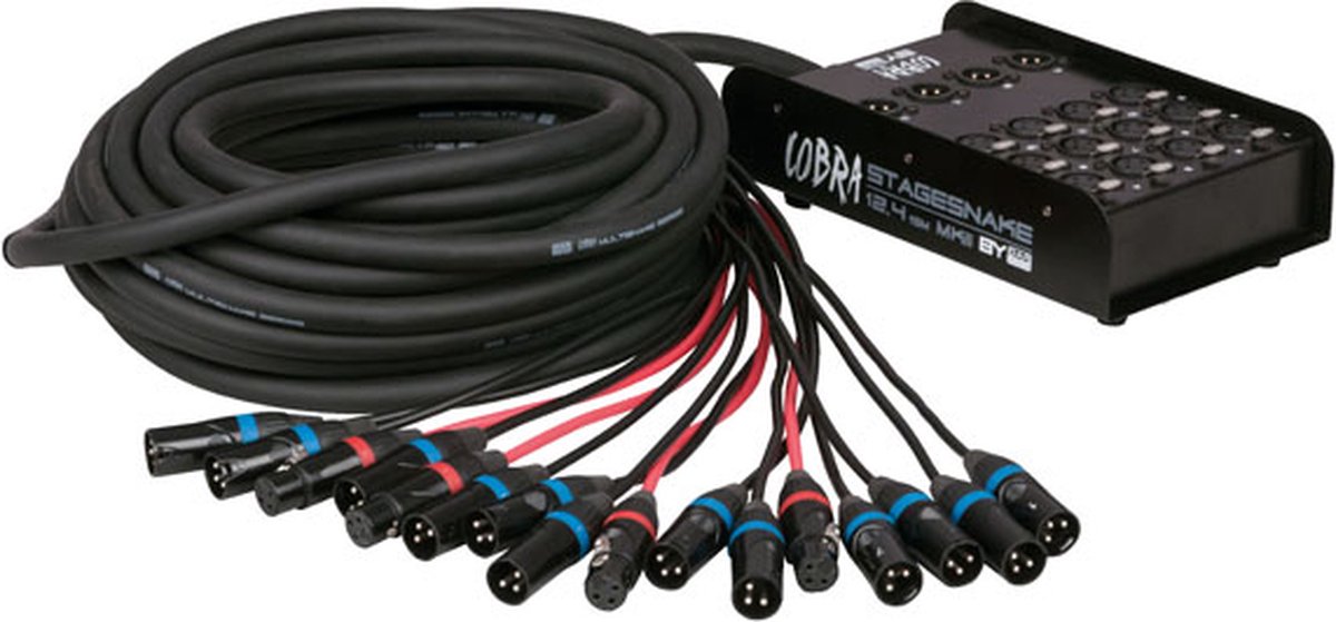 DAP CobraX 12/4 StageSnake 15 meter