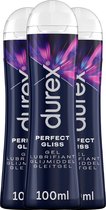 Durex Perfect Gel Gliss 100ml x3