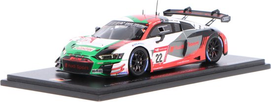 Audi R8 LMS GT3 Spark Schaalmodel 1:43 2022 Christopher Haase / Nico Müller / Patric Niederhauser