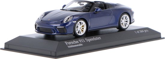 Porsche 911 (991) Speedster 2019 – Modello In Scala 1:43 Minichamps, Rosso Scuro Metallico