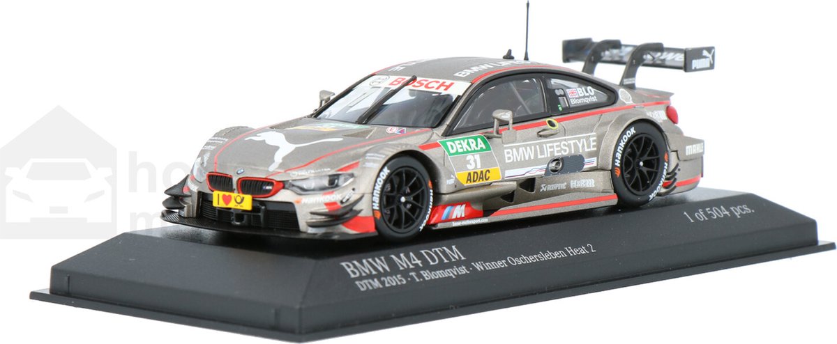 BMW M4 DTM (F82) BMW Team RBM #31 DTM 2015 - 1:43 - Minichamps