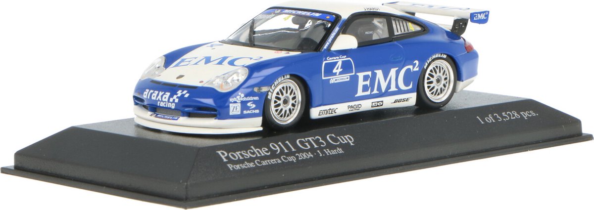 Porsche 911 GT3 Cup EMC Araxa Racing #4 Porsche Carrera Cup 2004 - 1:43 - Minichamps