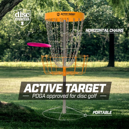 Discmania - Active Target - Panier de disc Golf professionnel - panier  métal disc golf | bol.