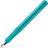 Faber-Castell vulpen - Grip Sparkle - F - ocean - FC-140879