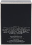 Zijkant van een Dolce & Gabbana K parfum doosje met ingrediëntenlijst.