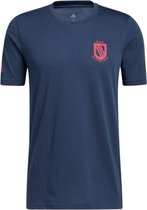 Adidas T-Shirt Golf Champion Heren Navy Pink