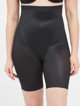 Spanx Thistincts 2.0 High Waisted Mid Thigh Short - Zwart - Maat S