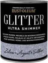 Rust-Oleum Glitterverf Ultra Shimmer Zilver 750ml