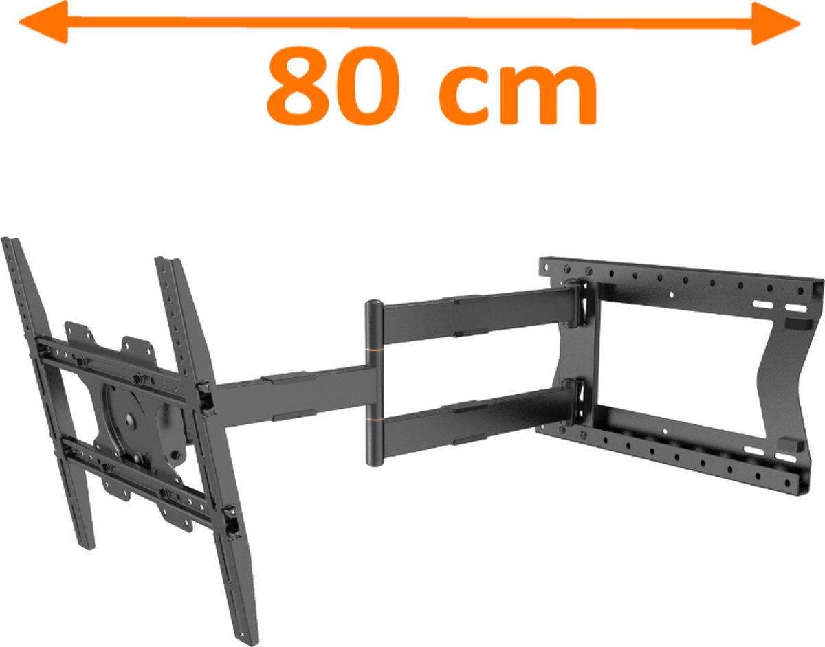 Hercules 2.0 80 cm Flex 400 TV Beugel - DQ Wall-Support