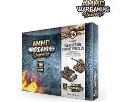 AMMO by Mig Jimenez Modelbouwdecoratie - MIG 7925 Wargaming Universe 06 - Weathering Combat Vehicles Effecten set