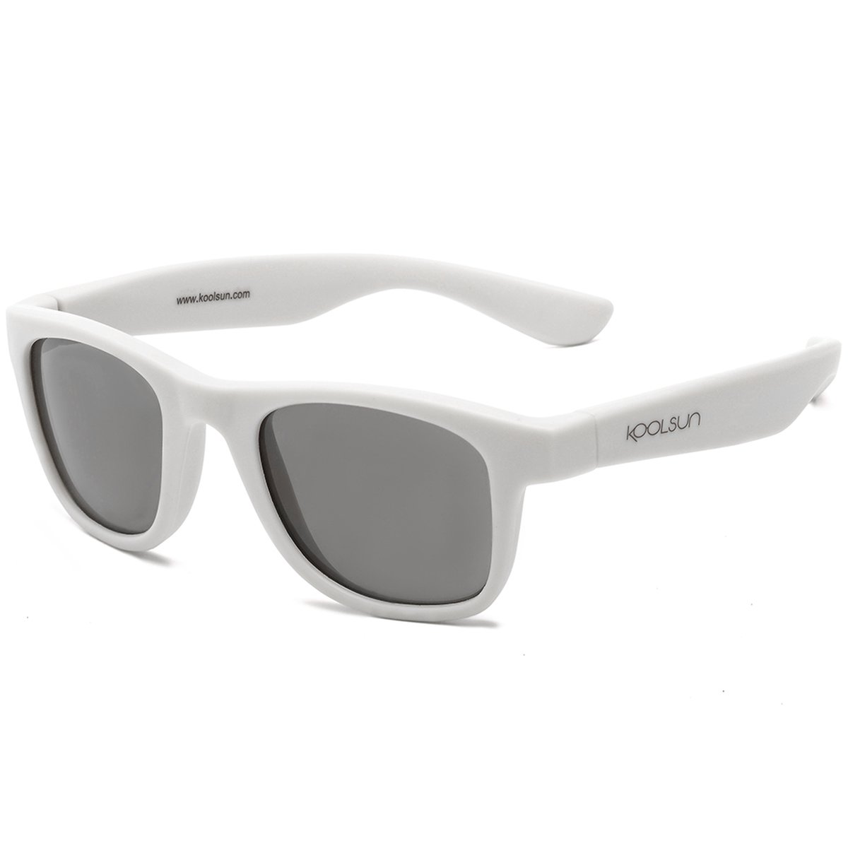 KOOLSUN® Wave - kinder zonnebril - Pale Grey - 3-10 jaar - UV400 - Categorie 3