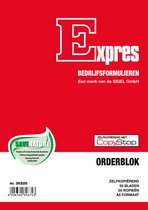 Sigel Expres Bedrijfsformulieren Orderblok, 2x50 vel, genummerd (krimp 5 stuks)