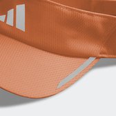 adidas Performance AEROREADY Running Zonneklep - Unisex - Oranje - Volwassenen (M/L)