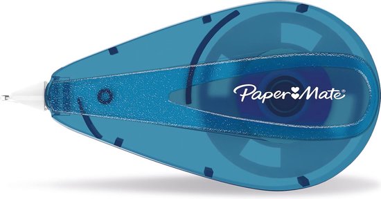 Paper Mate vloeibaar papier DryLine Mini correctietape | 5 mm x 6 mm | blauw | 10 stuks - Paper Mate