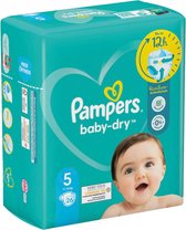 Pampers Bébé Dry Couches Taille 5 Junior (11-23kg