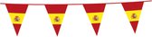 Vlaggenlijn Spanje - 10 Meter Spanje - Spaanse vlag decoratie - Spaanse versiering vlaggetjes - Per stuk 10 meter vlaggenlijn