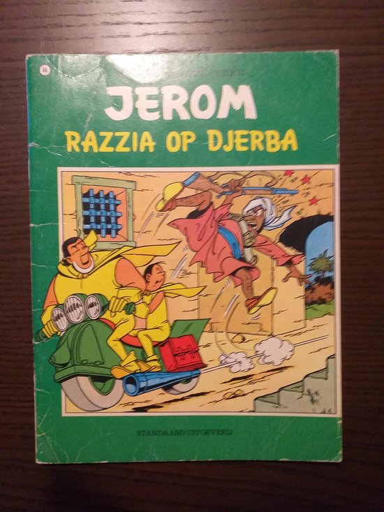 9789002118531 - Jerom no 44 - Razzia op Djerba (groene serie, W. Vandersteen)