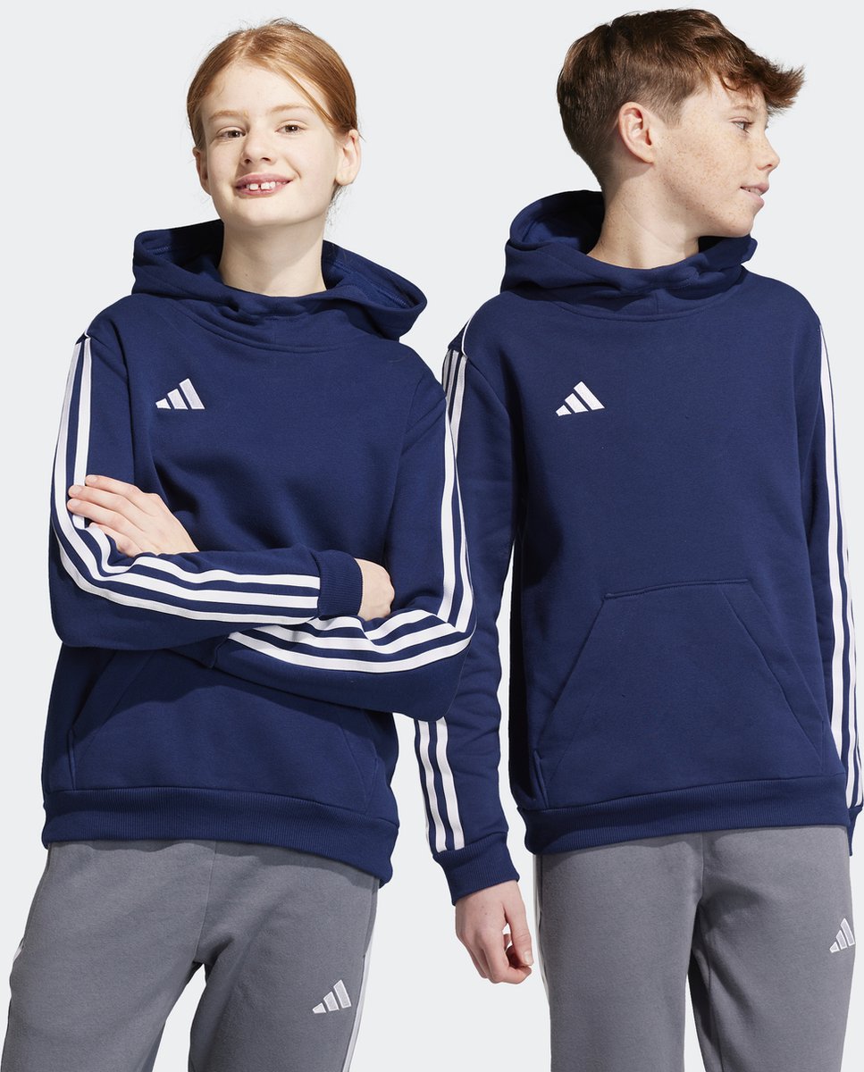 adidas Performance Tiro 23 League Sweat Hoodie Kinderen – 128 Blauw