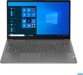 Lenovo V V15 Laptop 39,6 cm (15.6") Full HD Intel® Core™ i7 i7-1165G7 12 GB DDR4-SDRAM 256 GB SSD Wi-Fi 5 (802.11ac) Windows 10 Pro Zwart