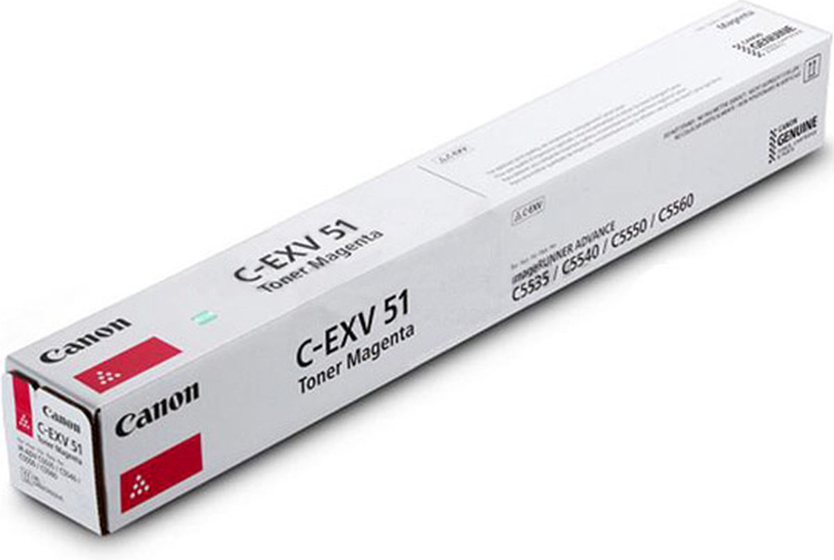 Canon C-EXV51 Originele Magenta Toner