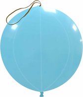 Ballons punch bleu clair - 50 pièces