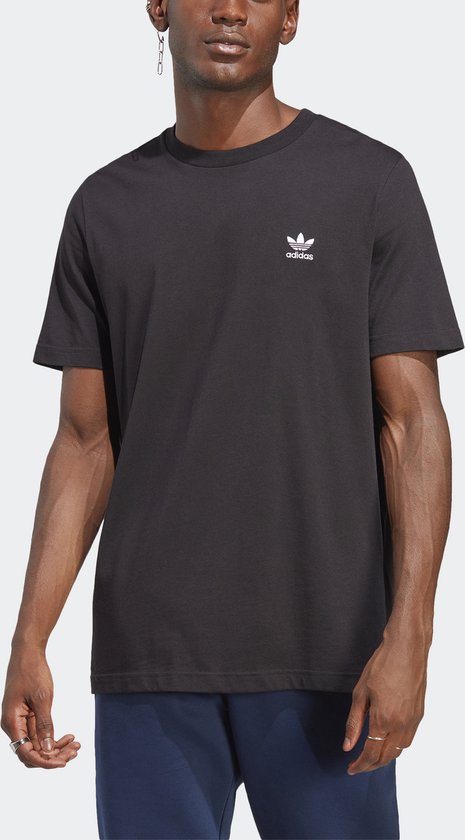 T-shirt adidas Originals Trefoil Essentials - Homme - Zwart - M | bol