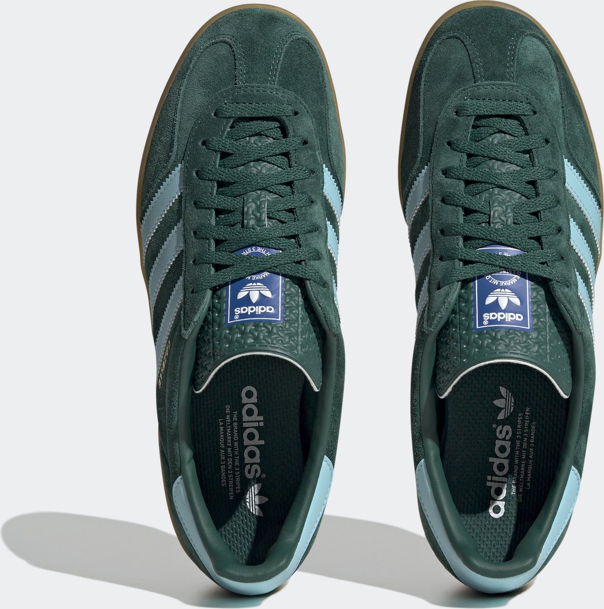 adidas Originals Gazelle Indoor Schoenen - Heren - Groen - 46 2/3 | bol