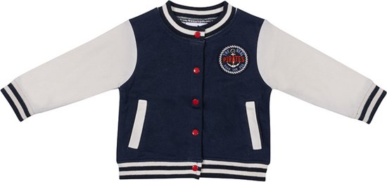 Frogs and Dogs-Pirate Varsity Jacket-Navy