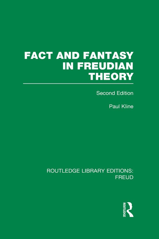 Fact And Fantasy In Freudian Theory - cover