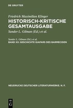 Friedrich Maximilian Klinger: Historisch-kritische Gesamtausgabe 12