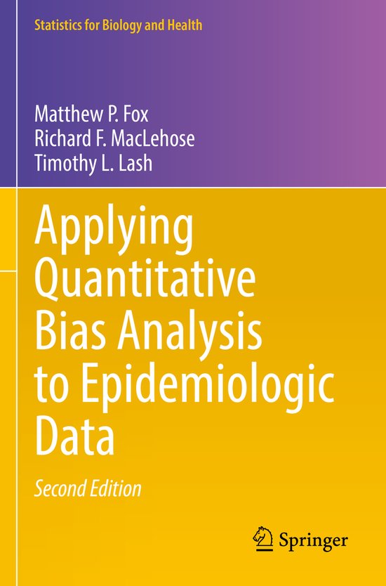 Statistics for Biology and Health- Applying Quantitative Bia ... - cover