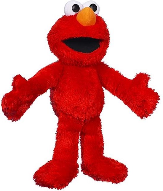 Elmo – Sesamstraat Pluche Knuffel XXL 125 cm {Sesamestreet XL Plush Toy |  Sesam Straat... | bol.com