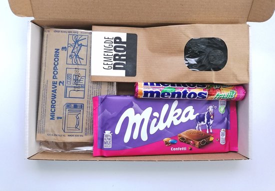 THNX - Cadeau collègue - boîte aux lettres barre chocolatée + graines de  fleurs 