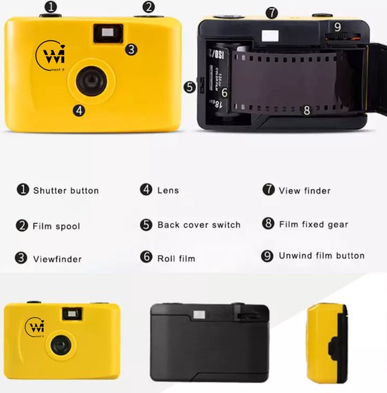 Diverse wegwerpcamera's (6 stuks) (6970) - Catawiki
